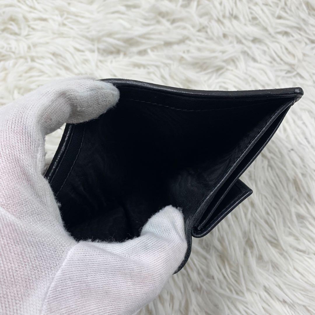 【✨美品✨】ミュウミュウ 二つ折り財布 マテラッセ クリスタル ブラック