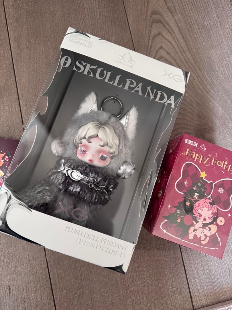 POPMART SKULLPANDA xg スカルパンダ ノベルティ 2点セット