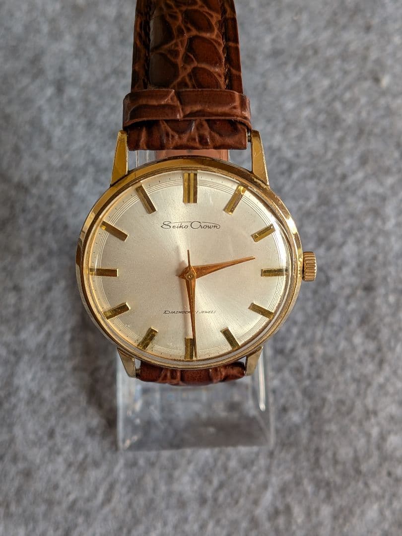 セイコー　クラウン　２１石 手巻き　稼働　SEIKO　メンズ