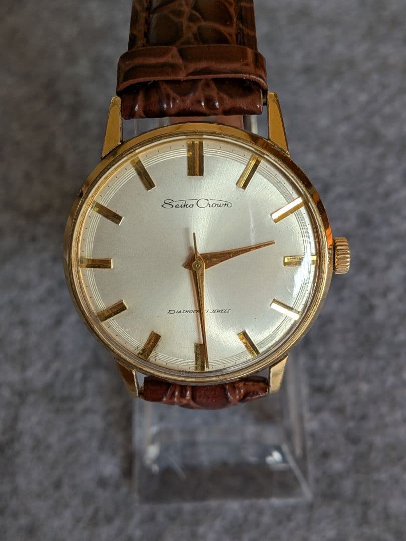 セイコー　クラウン　２１石 手巻き　稼働　SEIKO　メンズ