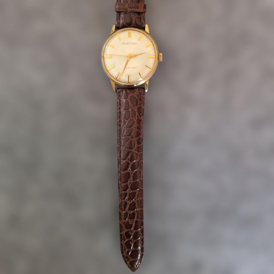 セイコー　クラウン　２１石 手巻き　稼働　SEIKO　メンズ