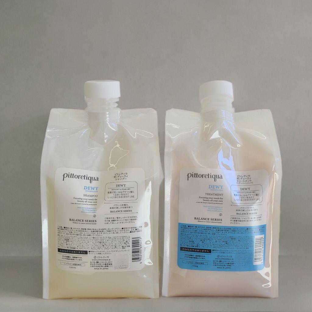 ピトレティカ デューウィ シャンプー トリートメント 業務用 1Ｌ