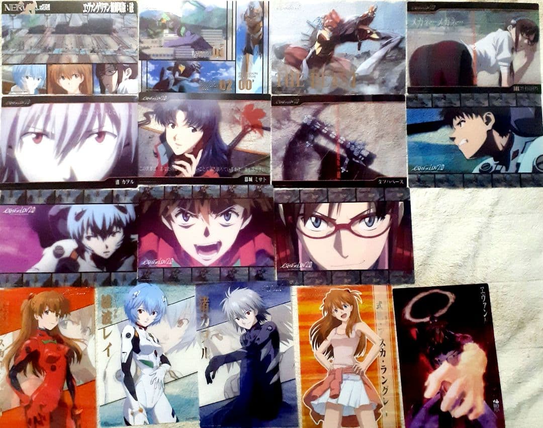 エヴァンゲリオン ビジュアルアートワークス 2.0 破 全32種 コンプリート