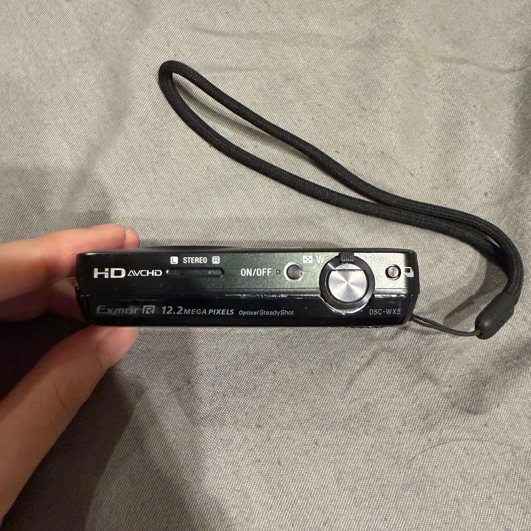ソニー　SONY Cyber-shot DSC-WX5 ブラック