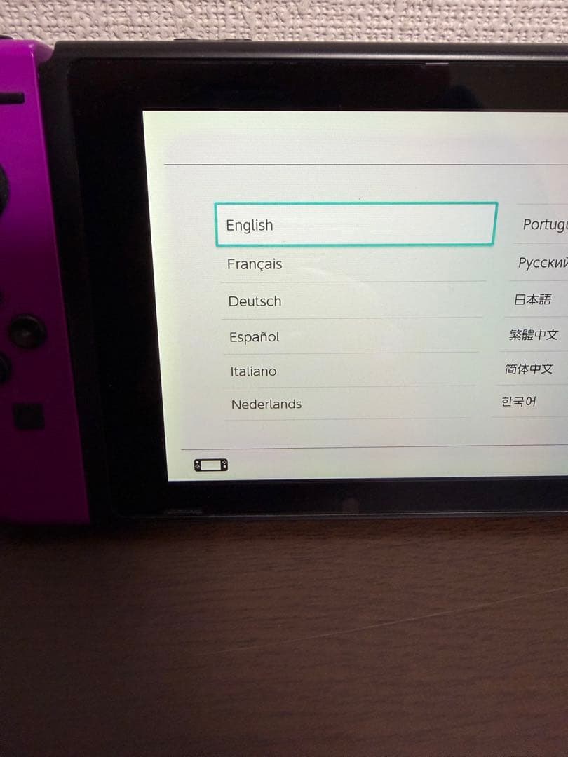 M*O様 Nintendo Switch 本体 ネオンパープル/ネオンオレンジ