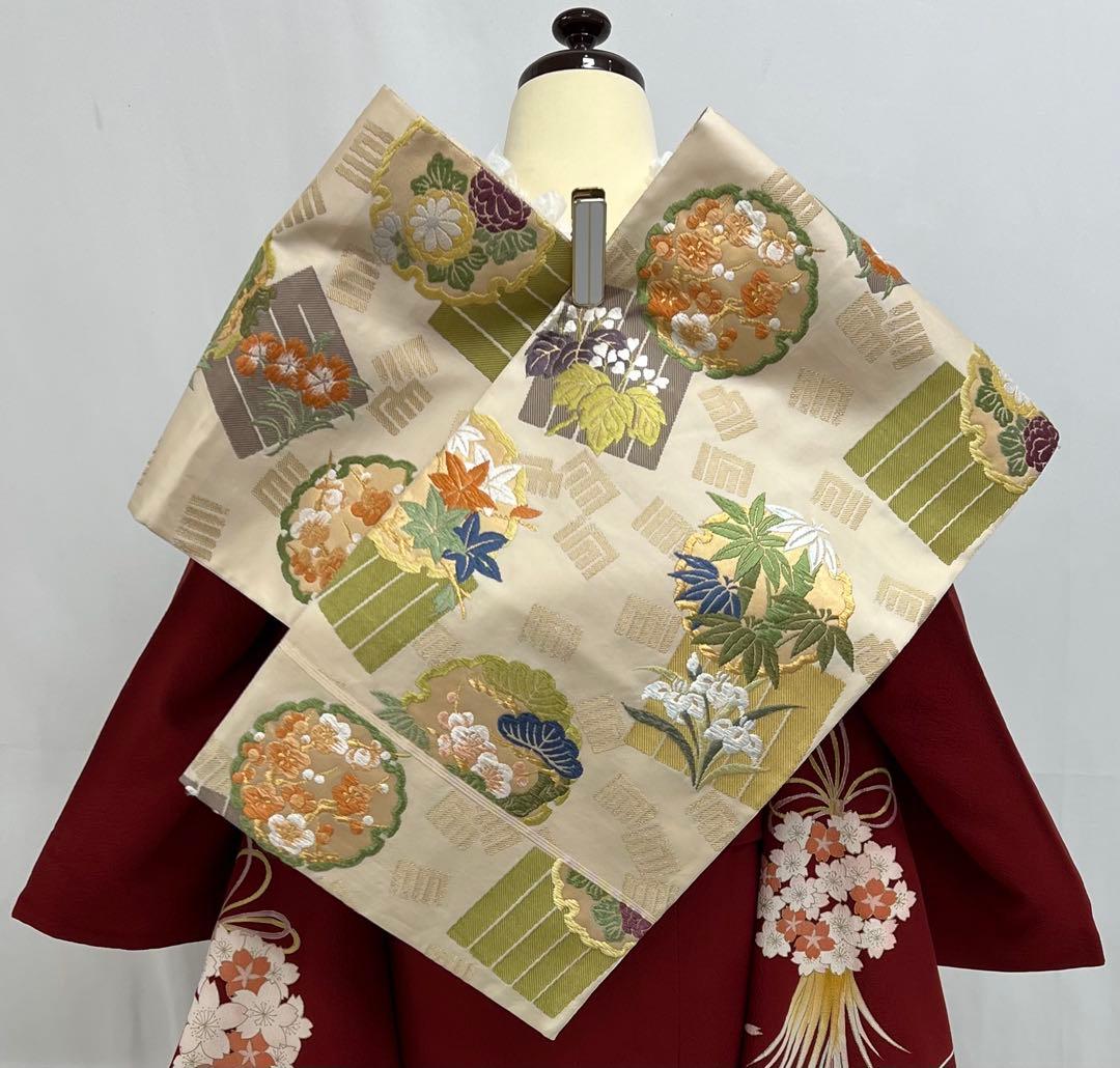 パーティー　成人式　振り袖　フルセット　長襦袢付　金彩加工　530