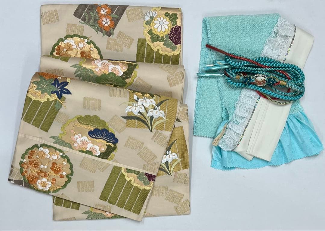 パーティー　成人式　振り袖　フルセット　長襦袢付　金彩加工　530