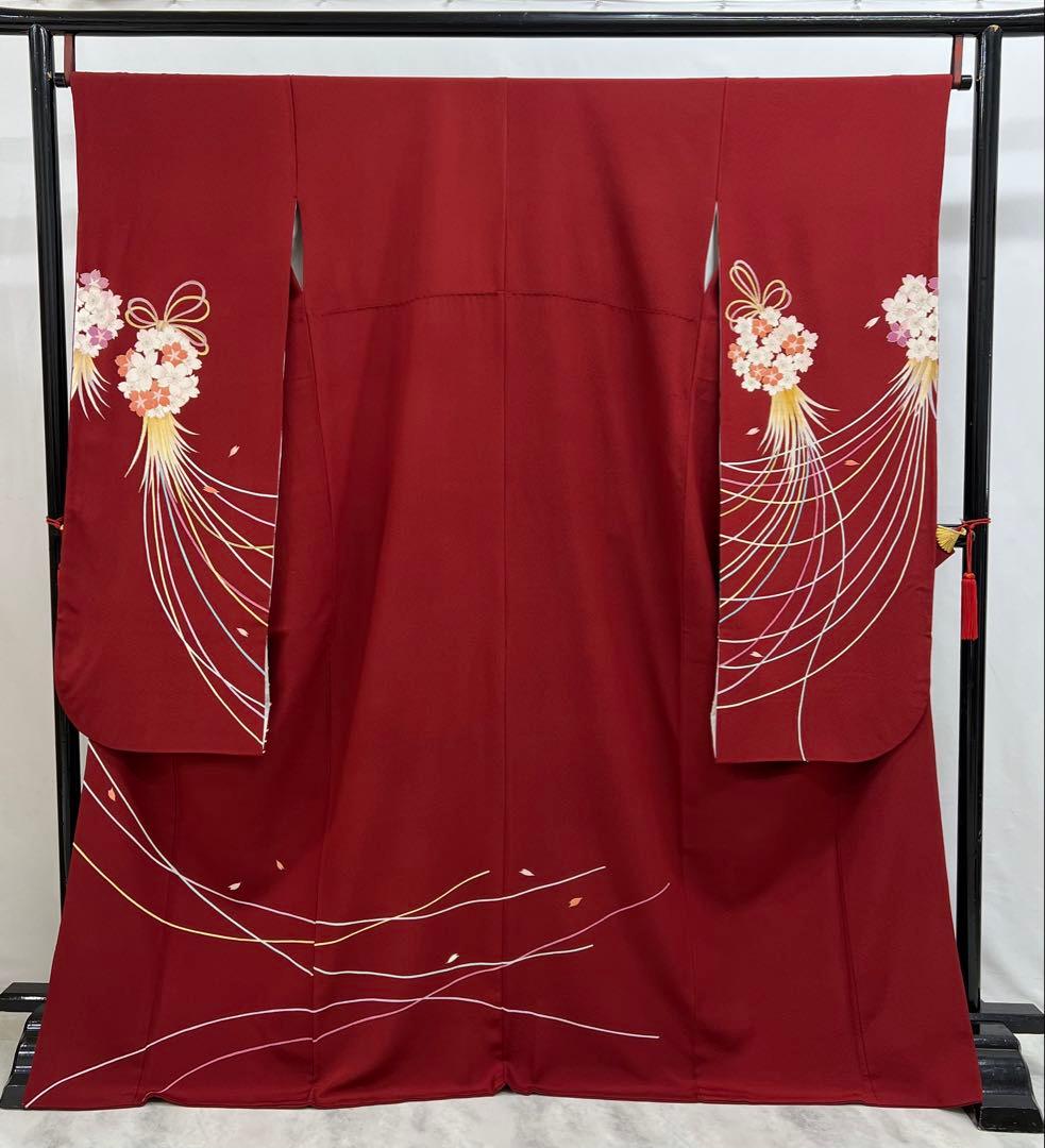 パーティー　成人式　振り袖　フルセット　長襦袢付　金彩加工　530