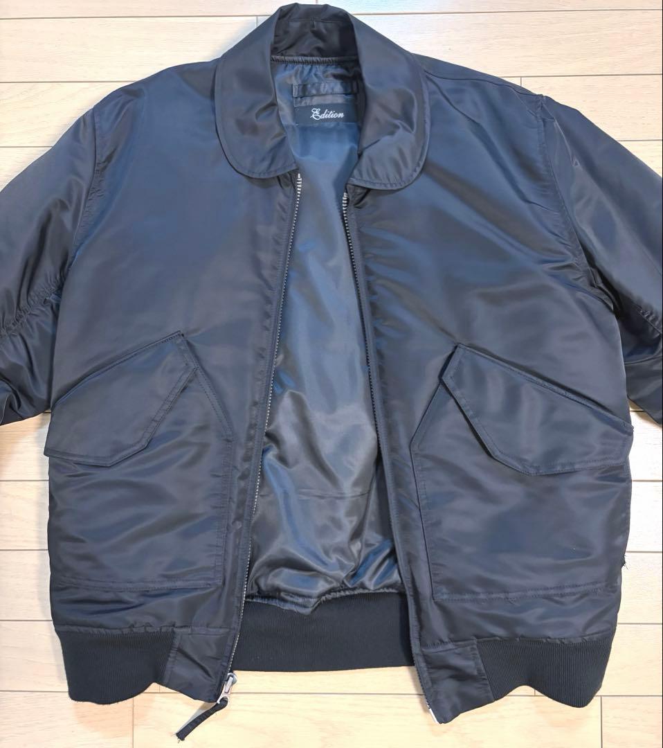 エディション　CWUジャケット ブラック　Mサイズ