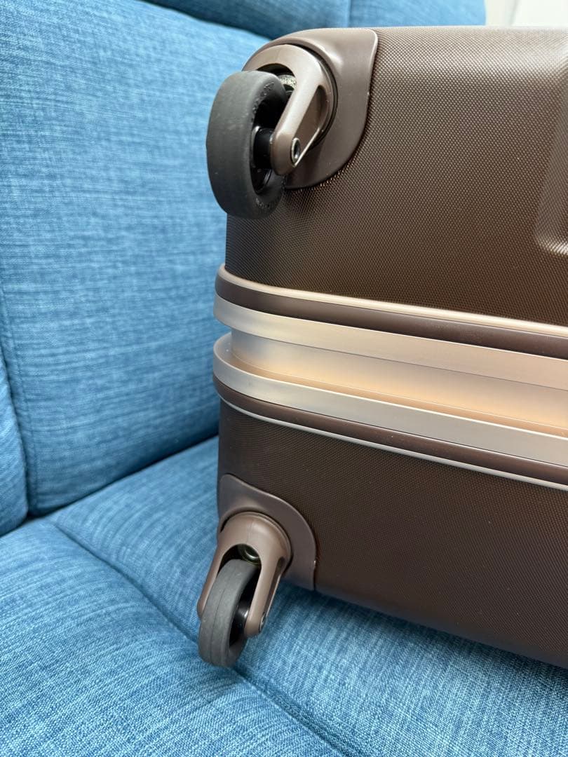 SUNCO SIGNER BIENES ブラウン キャリーケース64L