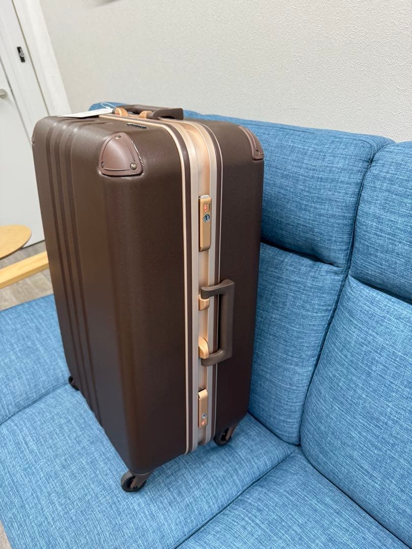 SUNCO SIGNER BIENES ブラウン キャリーケース64L