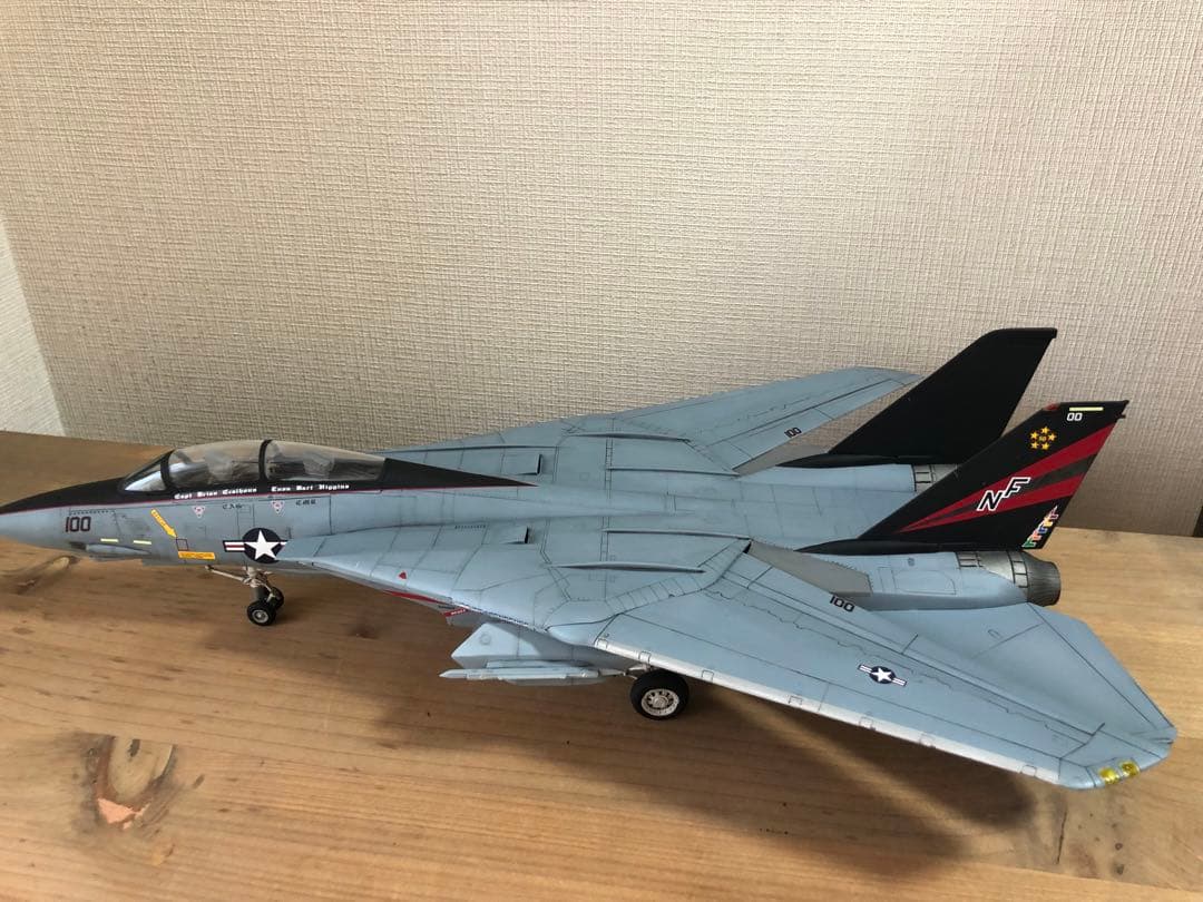 moon。米海軍　F-14A プラモデル