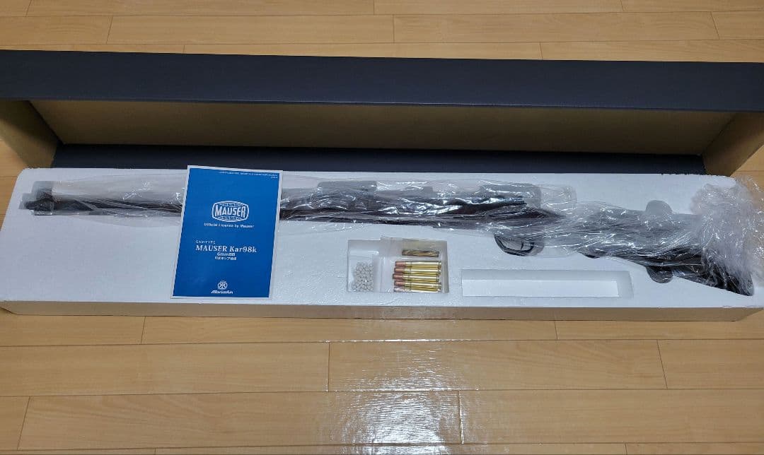 マルシン Kar98k ブラックHW ブナダークブラウンストック仕様