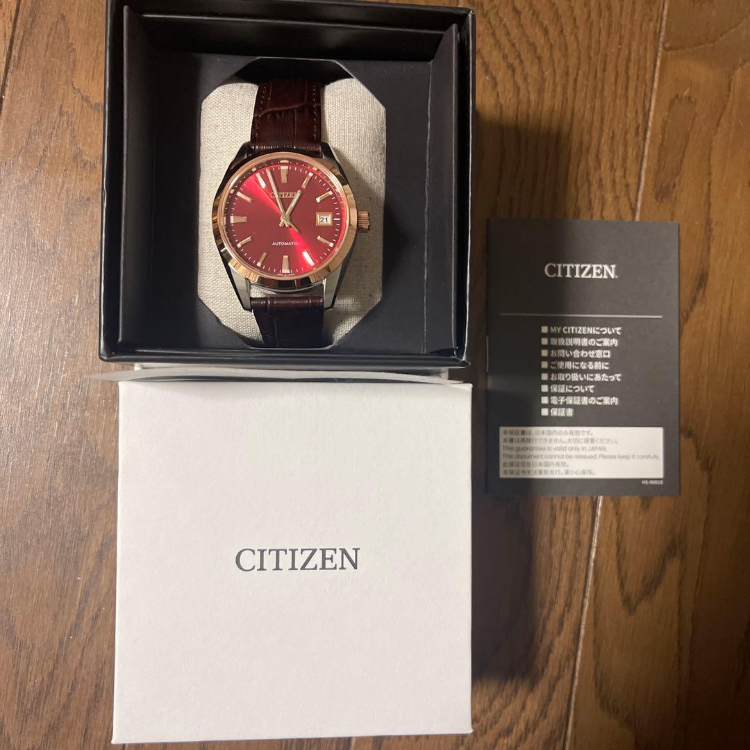新品未使用　 美品　シチズン NB1055-04W 腕時計