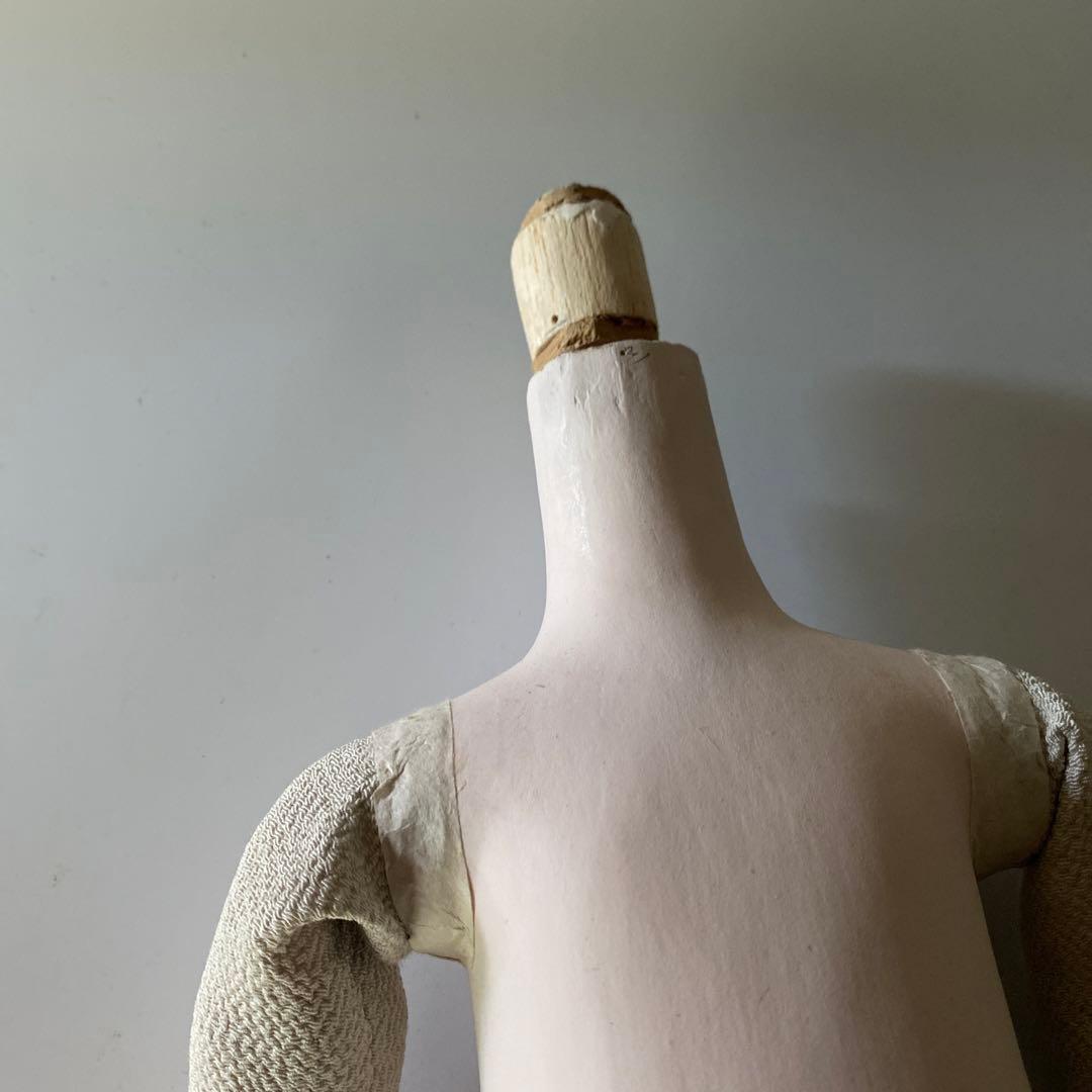 希少 三つ折人形 頭部欠損 関節人形 古道具 骨董 トルソー ドール マネキン