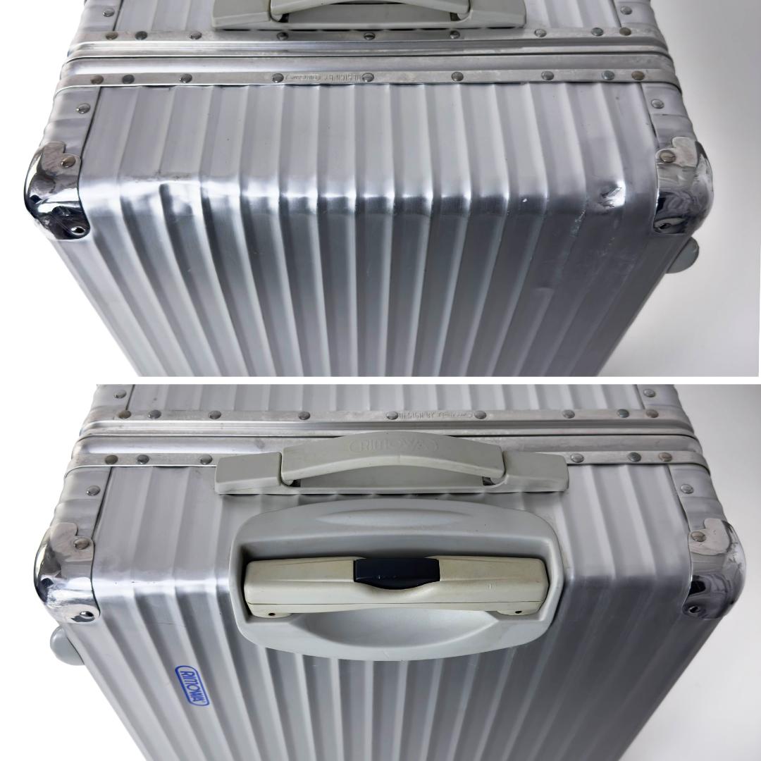 リモワ クラシックフライト 60L 2輪 TSAロックベルト付 チェックインM