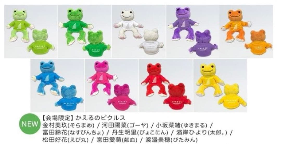 日向坂46 河田陽菜 かえるのピクルス ゴーヤ ひらがなくりすます会場限定