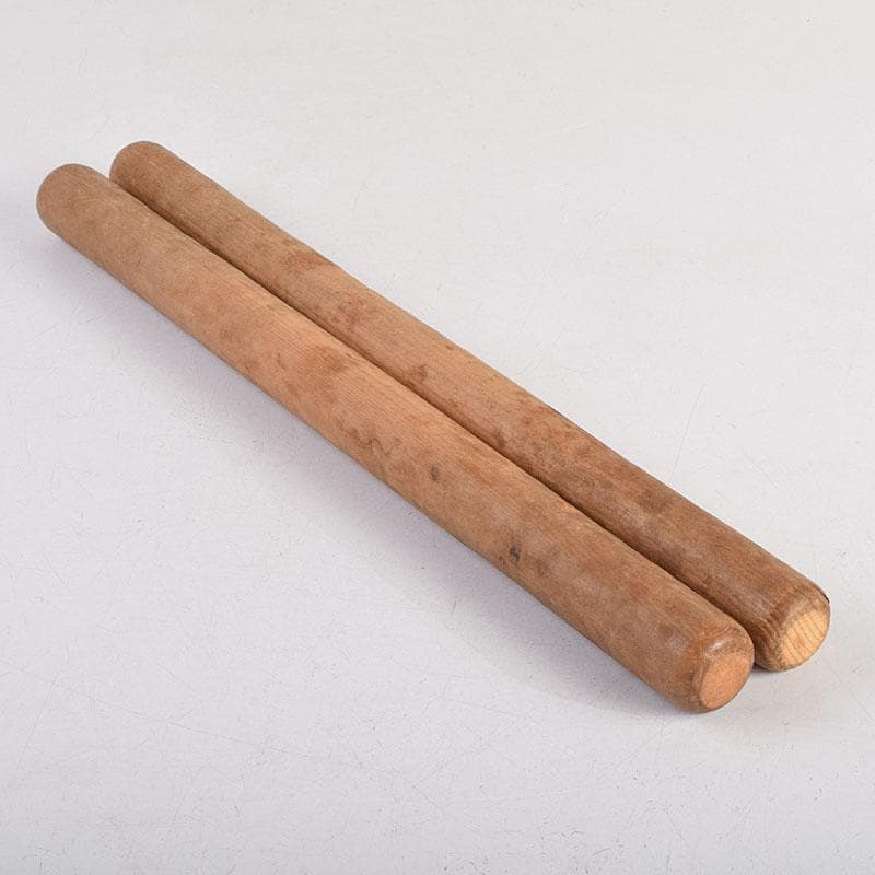 和楽器　和太鼓　日の出松鶴蒔絵　締太鼓　撥付　V　R9351B