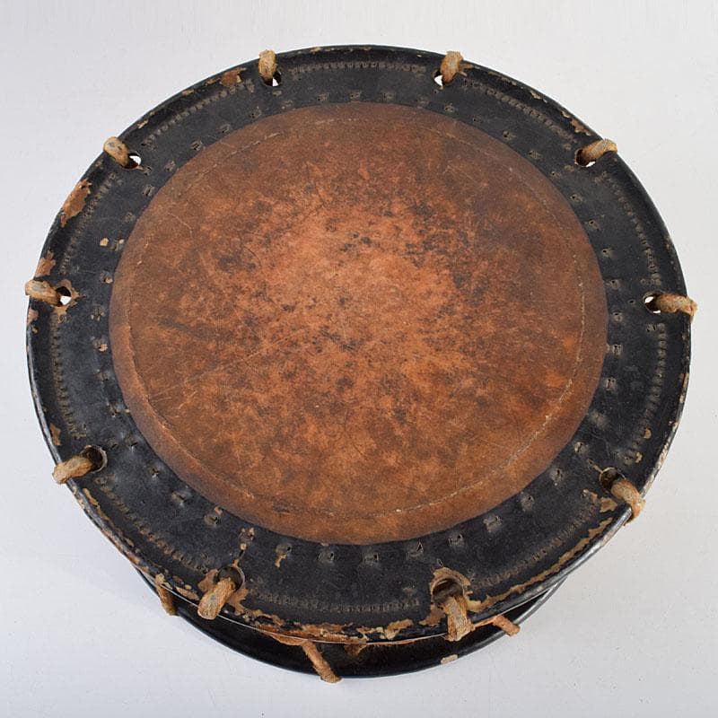 和楽器　和太鼓　日の出松鶴蒔絵　締太鼓　撥付　V　R9351B