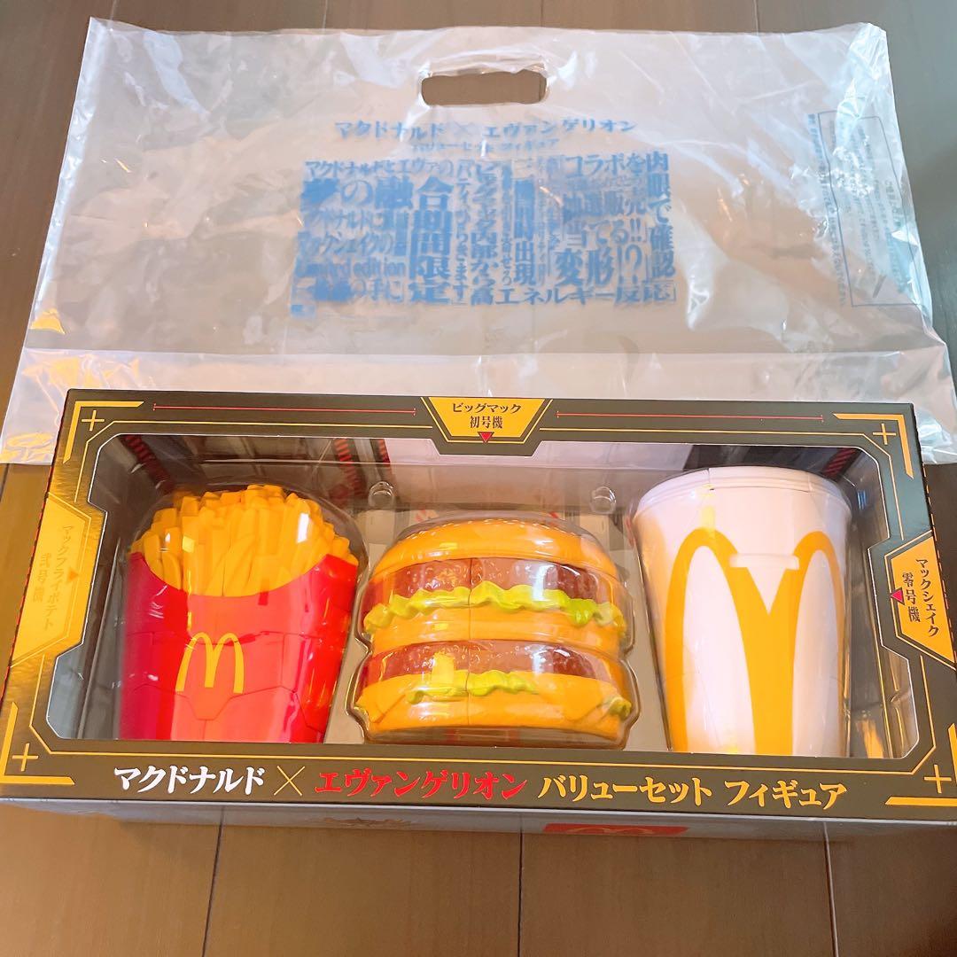 マクドナルド エヴァンゲリオン コラボ フィギュアセット