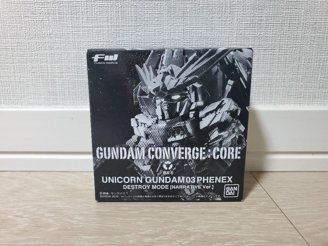 GUNDAM CONVERGE CORE ユニコーンガンダム03フェネクス