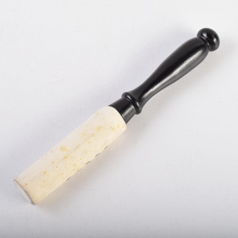 仏教美術　仏具　銅製鎚目　紅葉蒔絵　本手打　おりん　V　8937