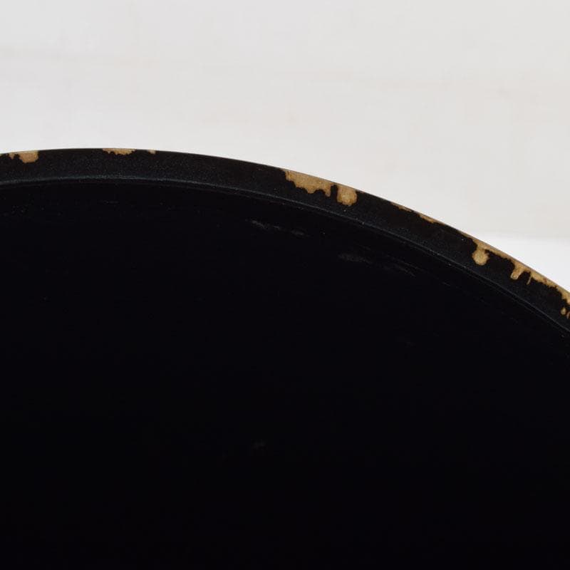 仏教美術　仏具　銅製鎚目　紅葉蒔絵　本手打　おりん　V　8937