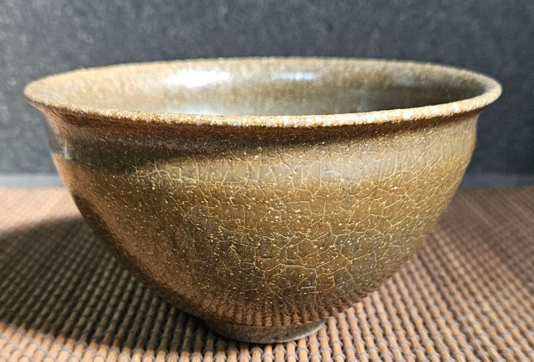 【名品❗】中国古美術　中国古陶磁　褐釉　天目茶碗　伝世時代箱附属　茶道具　茶器