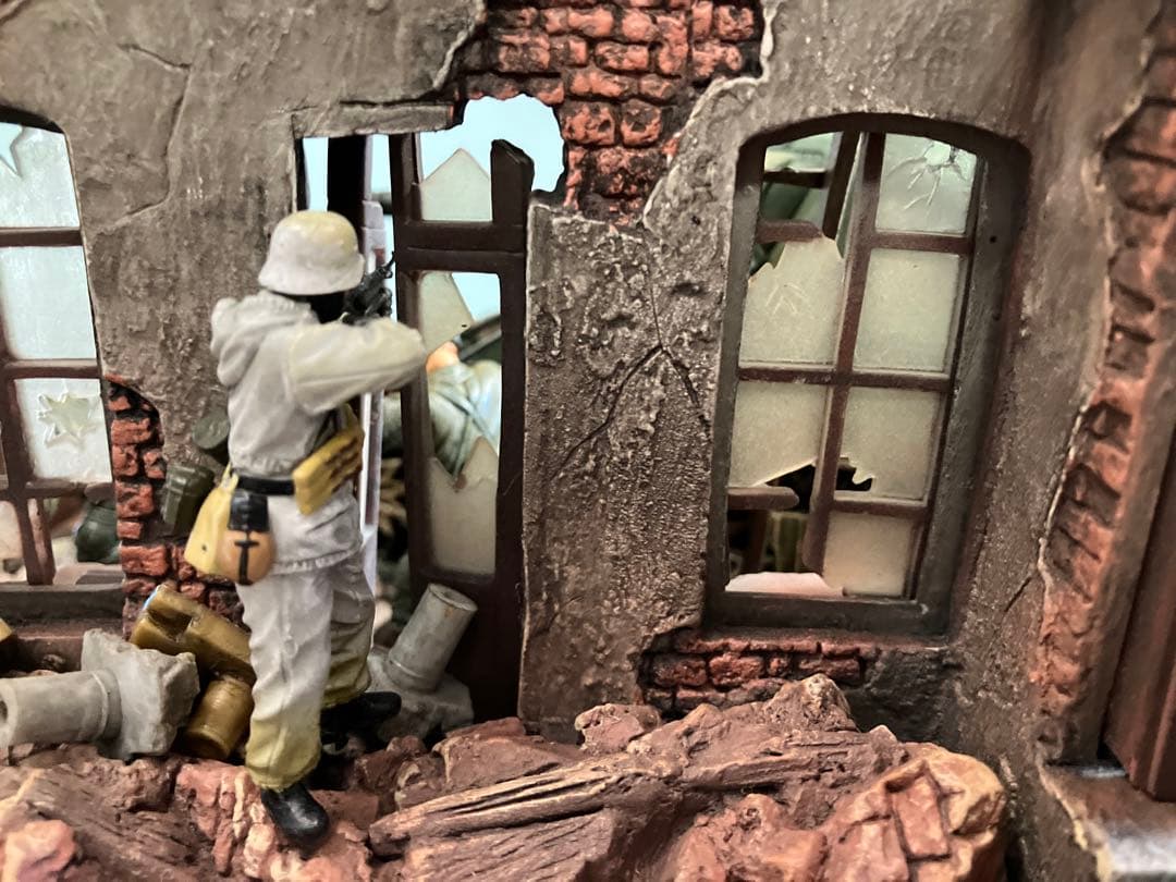 U.S.M4A3 Sherman Tank 1/32 ダイキャストジオラマ