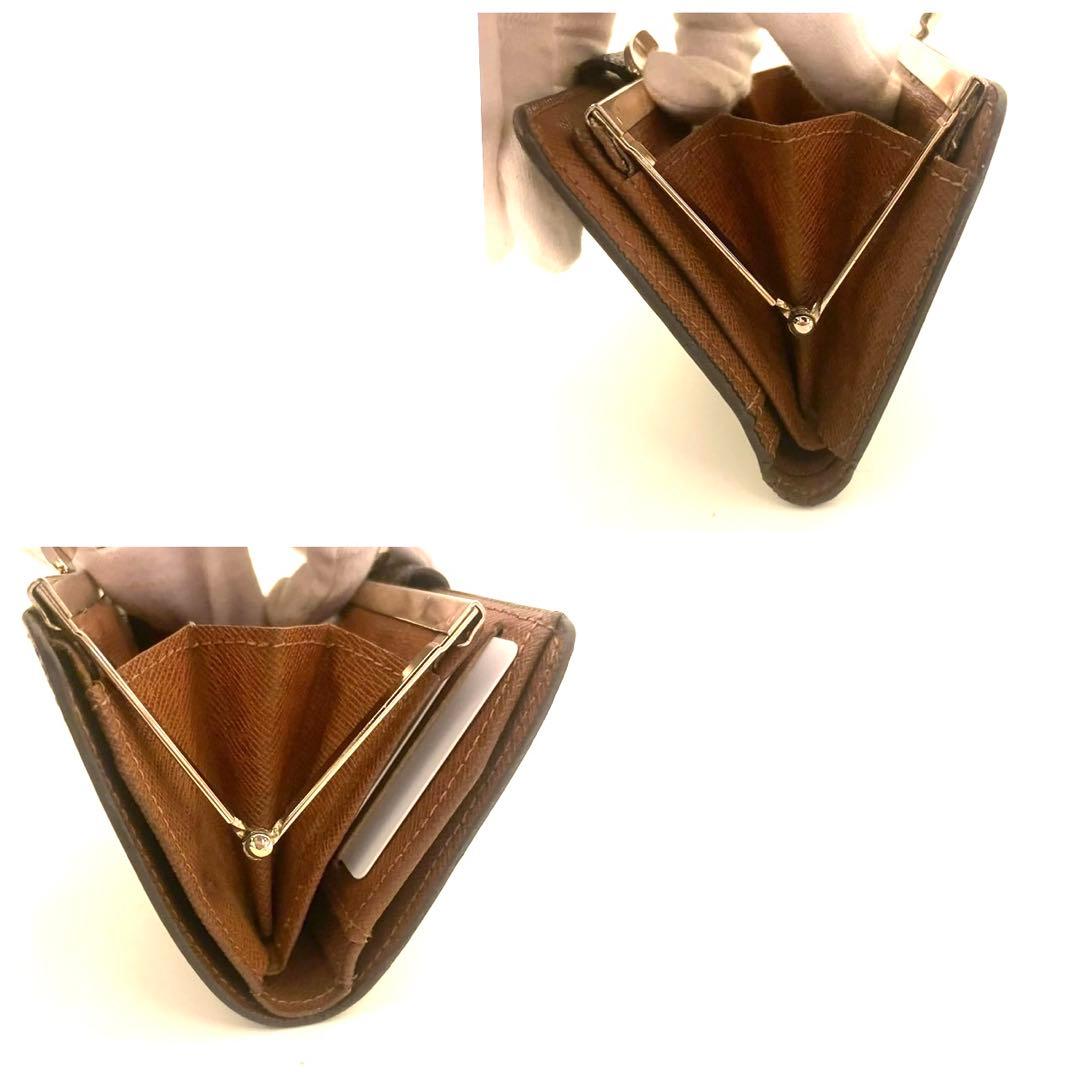 ✨超極美品級✨ルイ ヴィトン ヴィエノワ がま口 モノグラム 折り財布 正規品