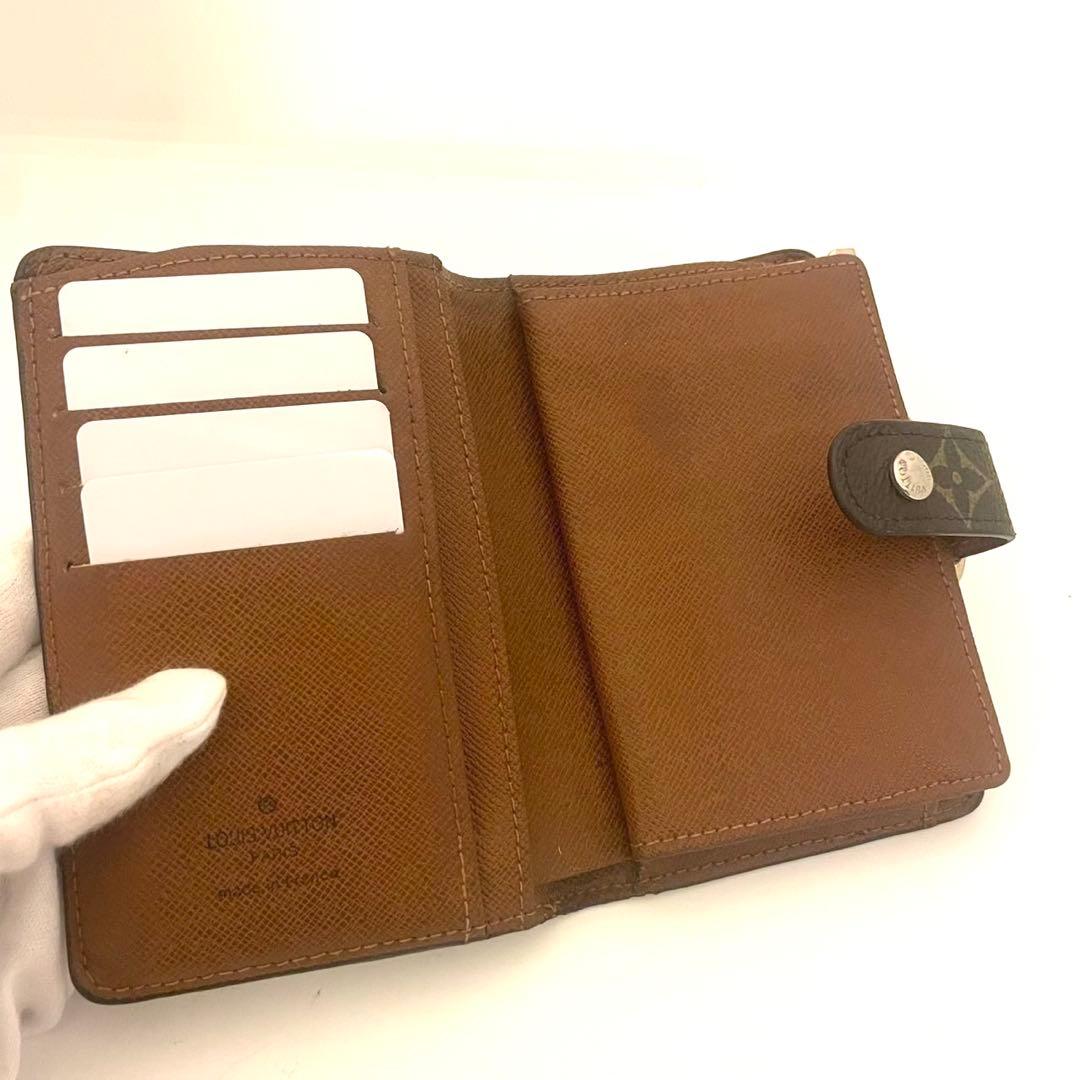 ✨超極美品級✨ルイ ヴィトン ヴィエノワ がま口 モノグラム 折り財布 正規品