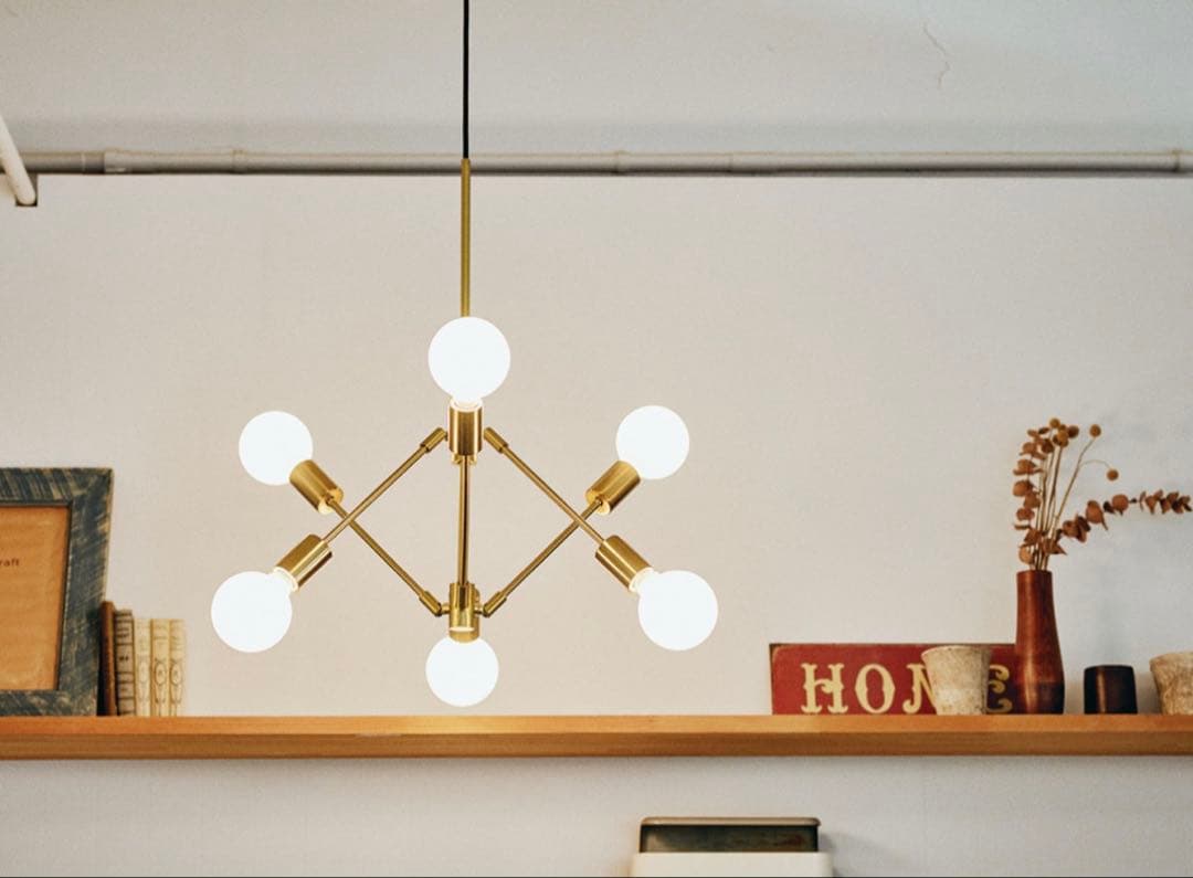 【flymee 購入】 Pendant Light ゴールドペンダントライト