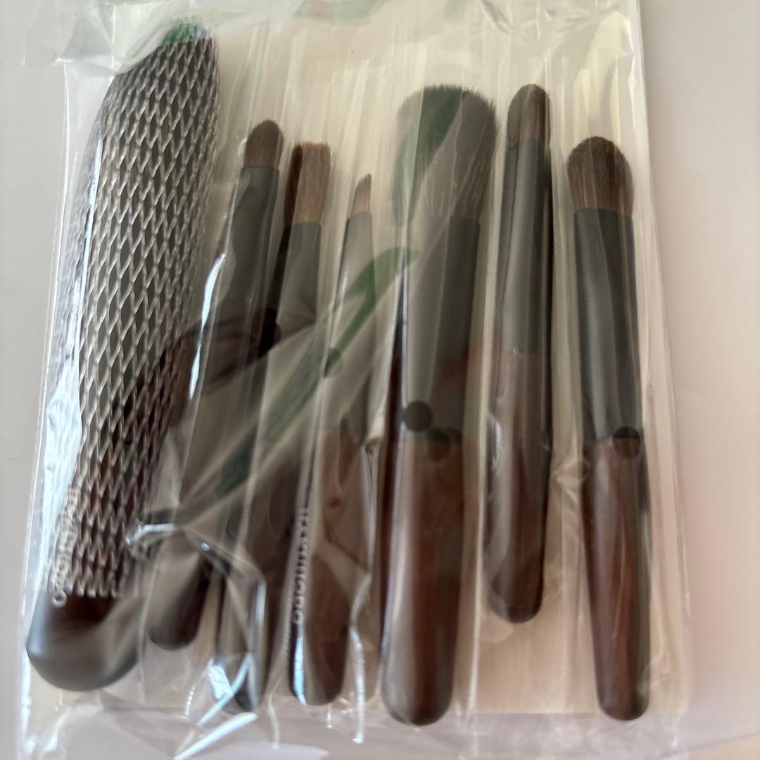 s*n様 白鳳堂　黒檀携帯ミニセット　(7本+ケース付)極小!