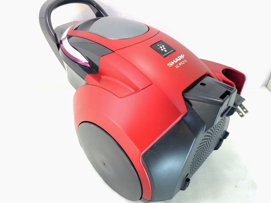 SHARP プラズマクラスター搭載 サイクロンクリーナーECーPX210ーR