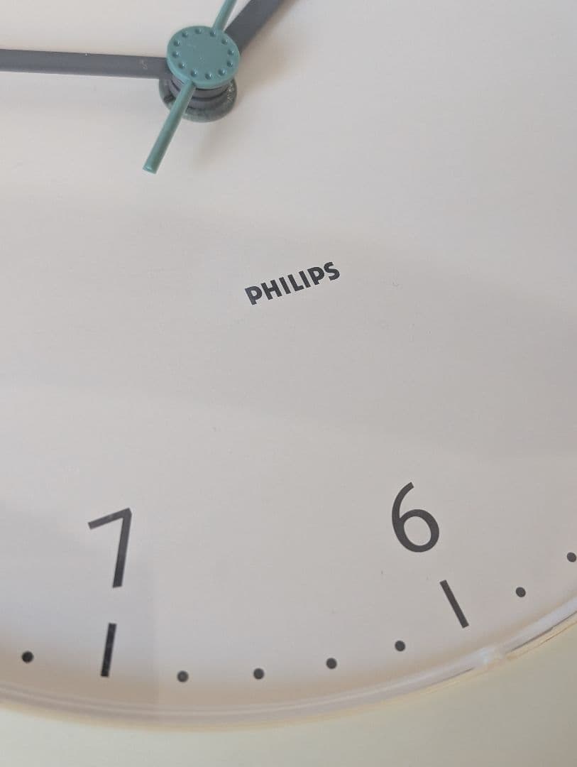 80's PHILIPS ドイツ製 ウォールクロック ヴィンテージ 壁掛け時計