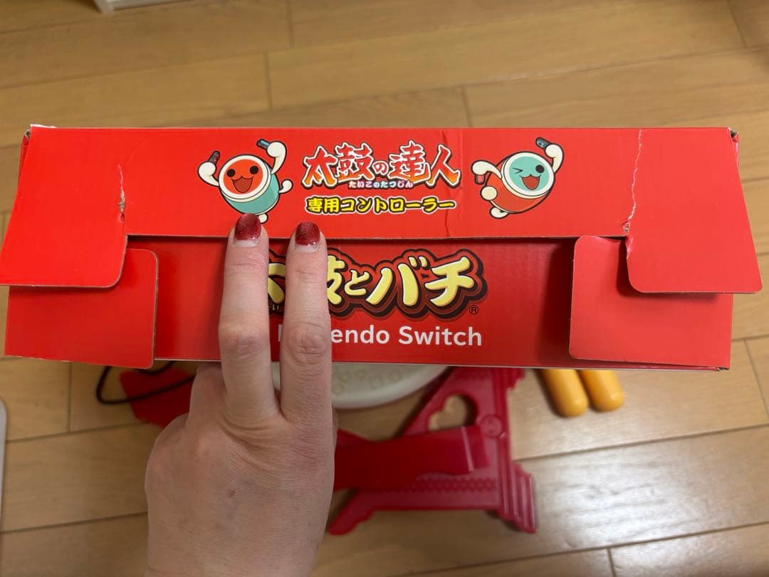 Switch太鼓の達人ドンダブルフェスティバルと太鼓とバチセット