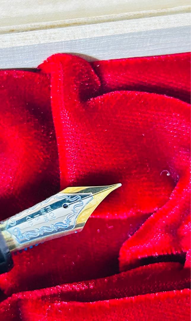 パイロット 万年筆 カスタム urushi 845 15号 Mニブ 黒