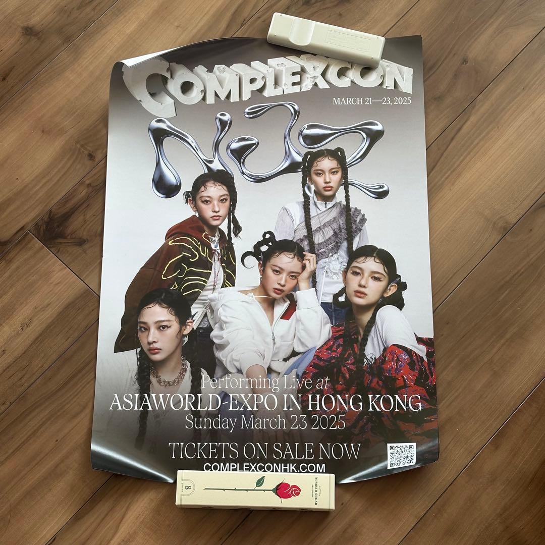 激レア　NJZ コンプレックスコン香港2025　A2サイズポスター