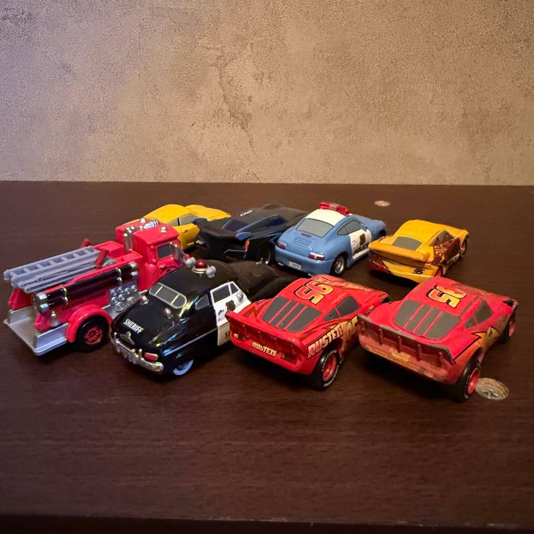 【非売品・廃番】トミカ カーズ マックィーン等8台 MovieNEX Dカプセル
