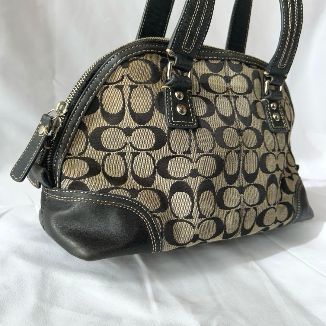 COACH F13977 ハンドバッグ ターンロック シグネチャー