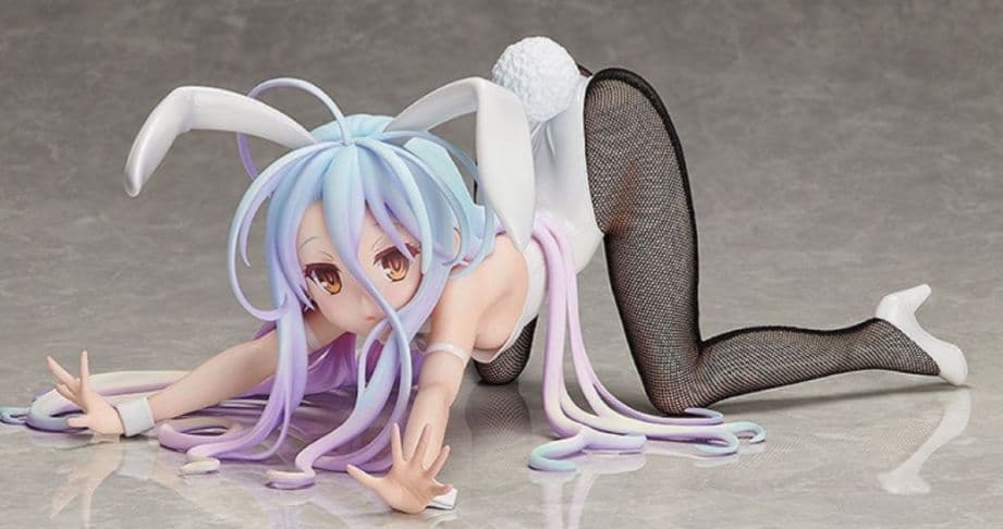 白 バニーフィギュア FREEing 1/4スケール