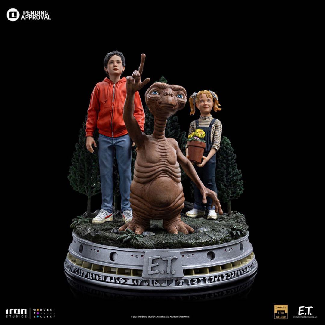 【最終値下げ】『E.T.』1/10 E.T.＆エリオット＆ガーティ
