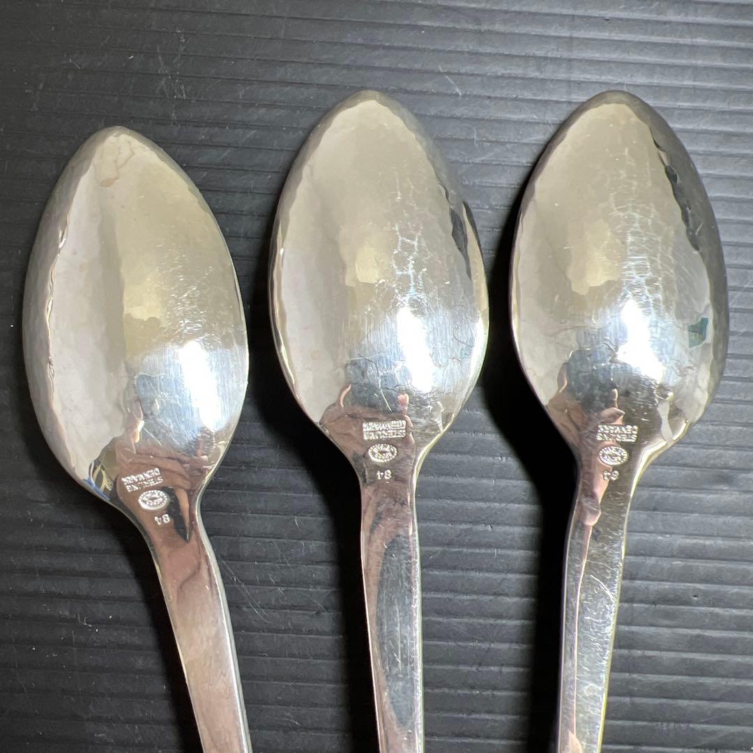 ジョージジェンセンブロッサムsterling925デザートスプーン6本208g