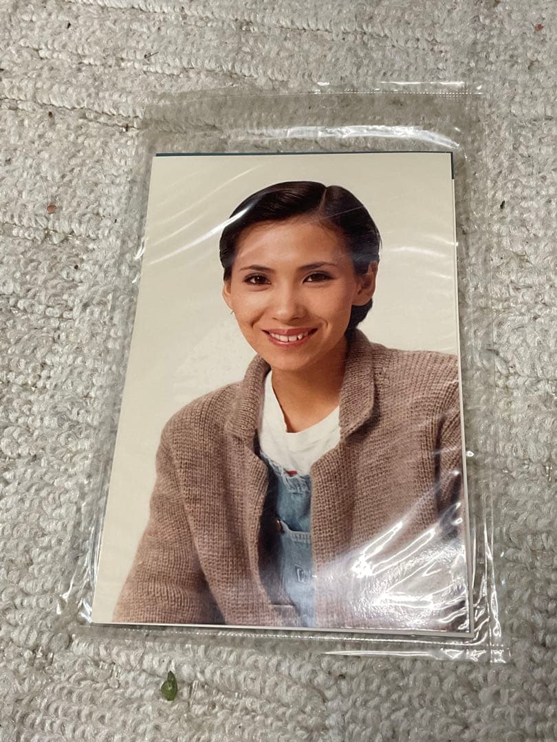 中原理恵／アイドルの友・ブロマイド5枚セット。【歌手　女優　タレント昭和レトロ】