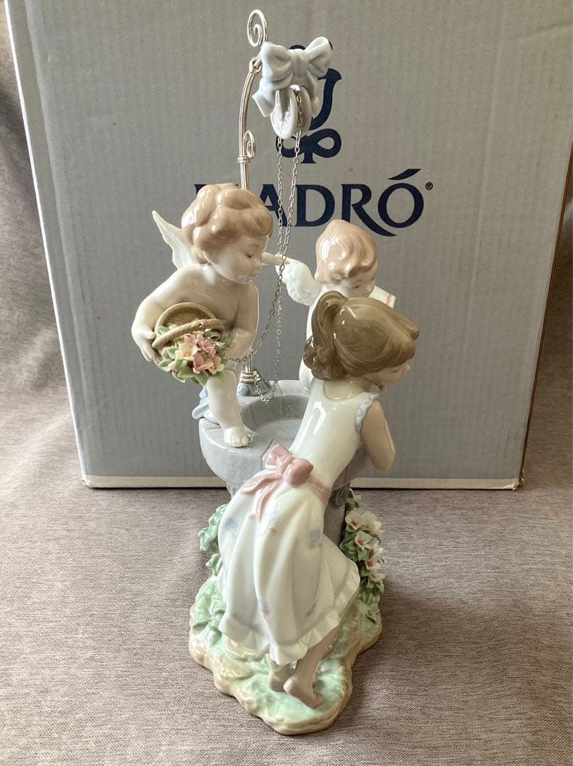 最終値下げ！　リヤドロ　幸せを運ぶ天使たち　大型限定作品　リミテッドエディション