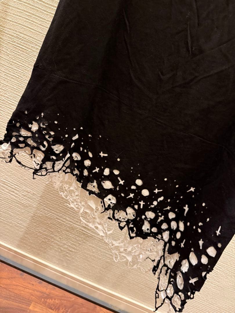 トップス 00s japanese label grunge tank top boro