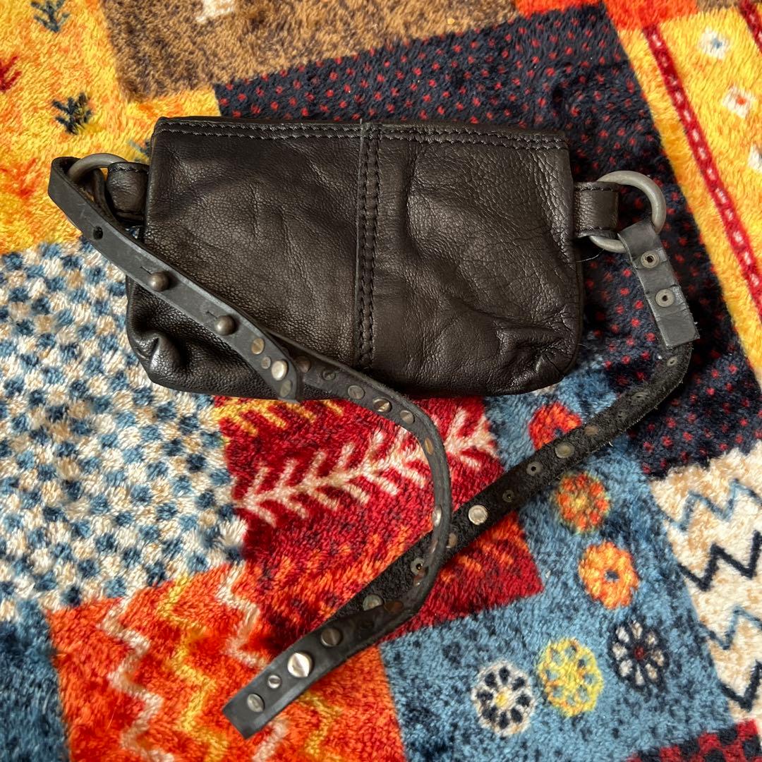 ディーゼル　ポーチ　レザー