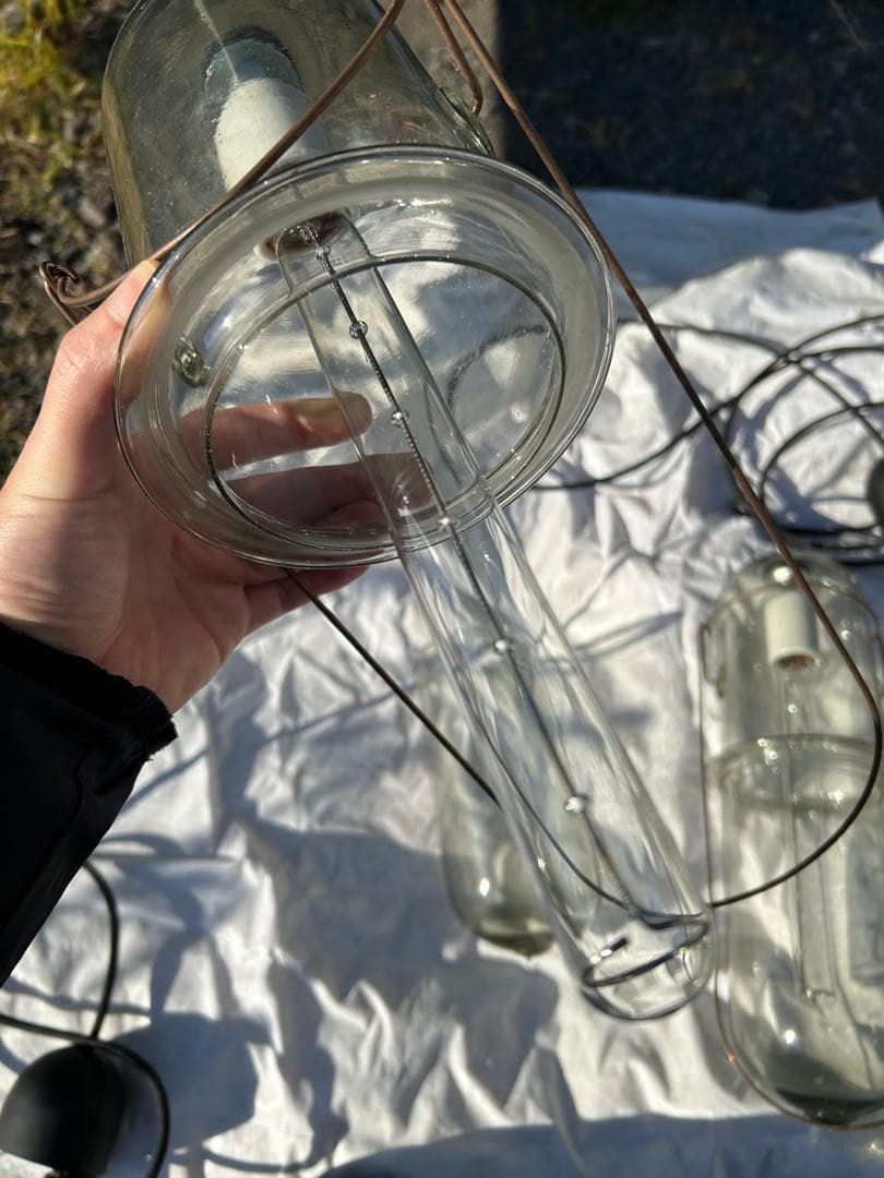 ピーター・アイビー　ライトカプセル　L クリアガラス ペンダントライト