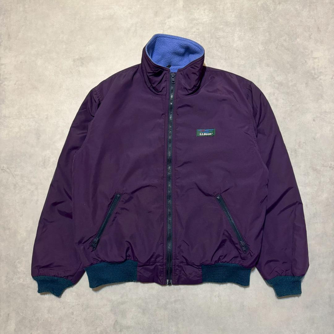 80s L.L.Bean WARM UP JACKET 紫 DM1463