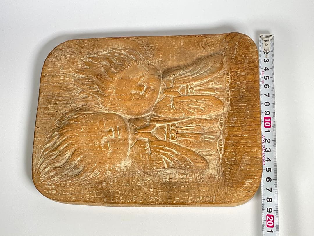 彫刻家　牧田善晴　ふたりの童子　祈り　木彫　一刀彫　長野県